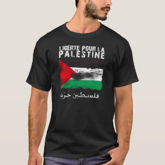 Liberté pour la Palestine (filistin hurra) T-shirt