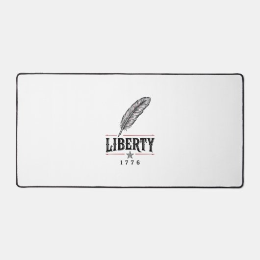 Liberty 1776 Patriottische Veer Vector Ontwerp_1 Bureaumat (Voorkant)