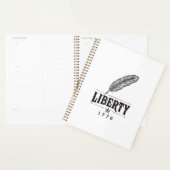Liberty 1776 Patriottische Veer Vector Ontwerp_1 Planner (Display)