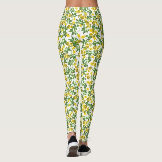 Liberty 2 Geel Leggings (Achterkant)