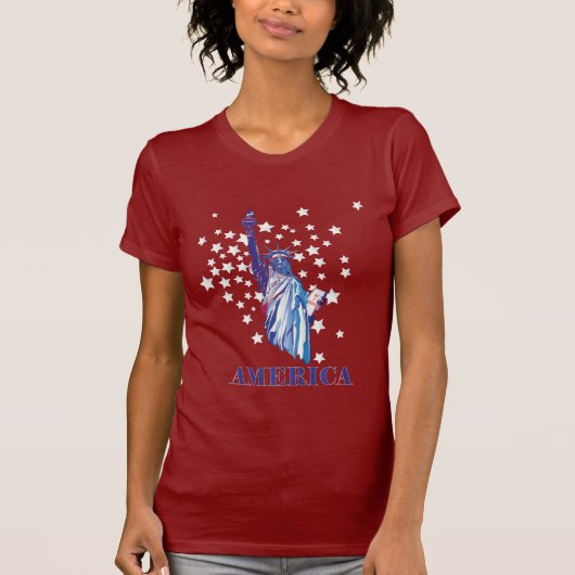 LIBERTY AMERICA T-SHIRT (Voorkant)