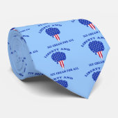 Liberty and Ice Cream for All Products Stropdas (Opgerold)