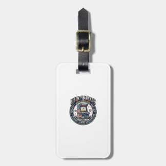 Liberty Arcade Patriottisch Patriottisch Arcade Ga Bagagelabel