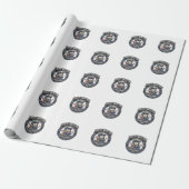 Liberty Arcade Patriottische Patriottische Arcade Cadeaupapier (Uitgerold)