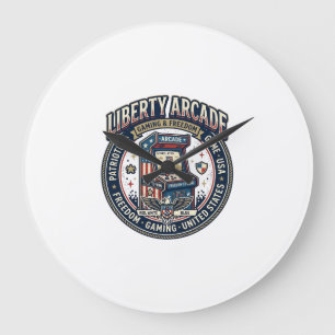 Liberty Arcade Patriottische Patriottische Arcade Grote Klok