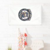 Liberty Arcade Patriottische Patriottische Arcade Spandoek (Insitu)