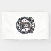 Liberty Arcade Patriottische Patriottische Arcade Spandoek (Horizontaal)