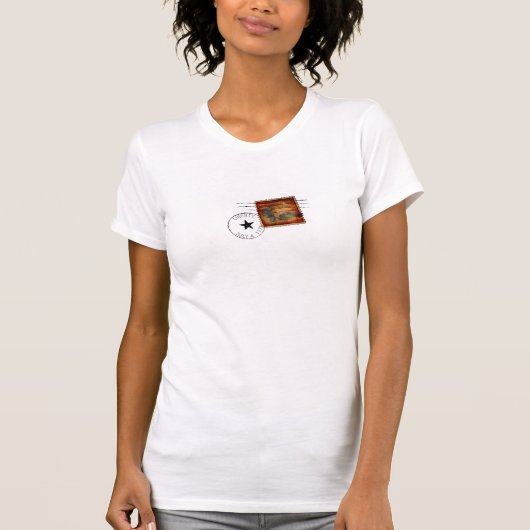 liberty arend postzegel shirt (Voorkant)