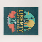 Liberty Artworks Skyline Puzzel (Horizontaal)