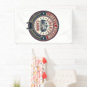 Liberty Aviator Patriottisch Patriottisch Vliegwer Spandoek (Insitu)