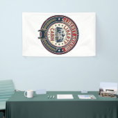 Liberty Aviator Patriottisch Patriottisch Vliegwer Spandoek (Beurs)