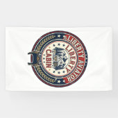 Liberty Aviator Patriottisch Patriottisch Vliegwer Spandoek (Horizontaal)