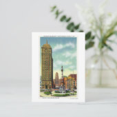 Liberty Bank Bldg, stadhuis Briefkaart (Staand voorkant)