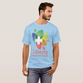 Liberty Baptist Church Large Logo T-Shirt (Voorkant volledig)