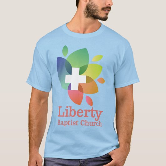 Liberty Baptist Church Large Logo T-Shirt (Voorkant)