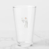 Liberty Basketbal Dunk Vintage Gravure Design_1 Glas (Achterkant)