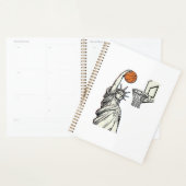 Liberty Basketbal Dunk Vintage Gravure Design_1 Planner (Display)