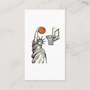 Liberty Basketbal Dunk Vintage Gravure Design_1 Visitekaartje