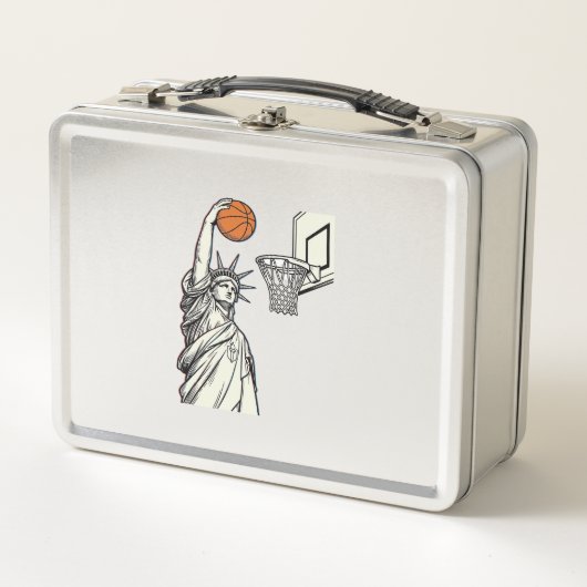 Liberty Basketbal Dunk Vintage Gravure Ontwerp_1 (Voorkant)