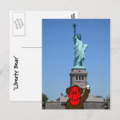 'Liberty Beer' NY Briefkaart (Voorkant / Achterkant)