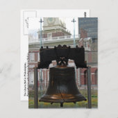 Liberty Bell 001 Briefkaart (Voorkant / Achterkant)
