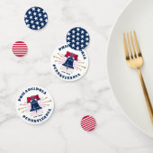 Liberty Bell 1776 Philadelphia Patriotic Confetti (Groep)