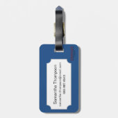 Liberty Bell, 19e eeuw Bagagelabel (Achterkant verticaal)