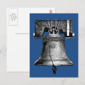 Liberty Bell, 19e eeuw Briefkaart (Voorkant / Achterkant)