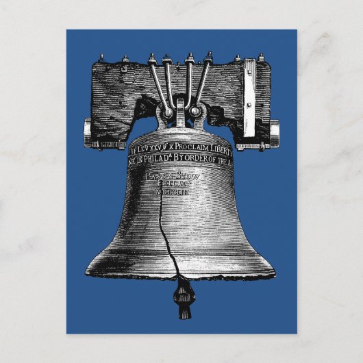 Liberty Bell, 19e eeuw Briefkaart (Voorkant)