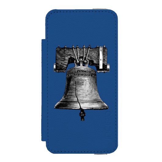 Liberty Bell, 19e eeuw Incipio iPhone Portemonnee Hoesje (Voorkant Agenda)