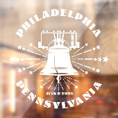 Liberty Bell 2026 250ste Jubileum van Amerika Raamsticker (Vel 2)