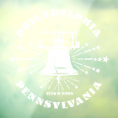 Liberty Bell 2026 250ste Jubileum van Amerika Raamsticker (Vel 3)