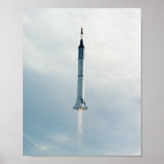 Liberty Bell 7 (Mercury Redstone 4) - Lancering Poster (Voorkant)