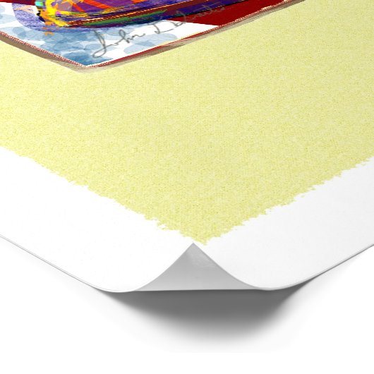 Liberty Bell Art Poster (Hoek)