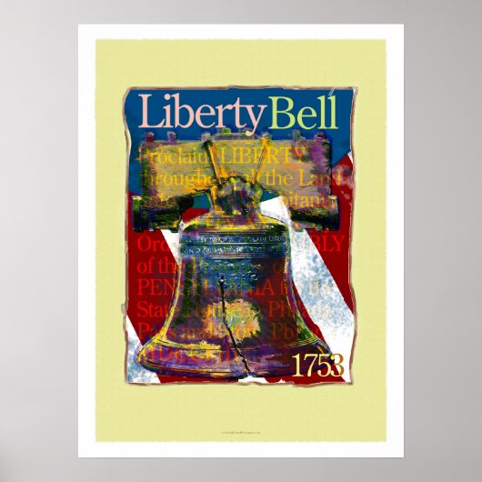 Liberty Bell Art Poster (Voorkant)