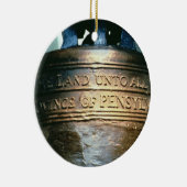 Liberty Bell, besteld in 1751 (brons) (zie een Keramisch Ornament (Rechts)