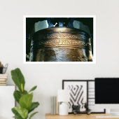 Liberty Bell, besteld in 1751 (brons) (zie een Poster (Thuiskantoor)