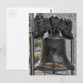 Liberty Bell Briefkaart (Voorkant / Achterkant)