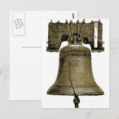 LIBERTY BELL BRIEFKAART (Voorkant / Achterkant)