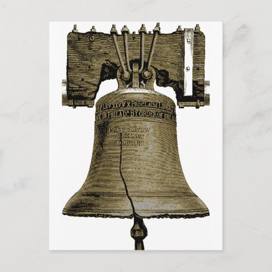 LIBERTY BELL BRIEFKAART (Voorkant)