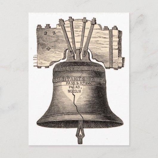Liberty Bell Briefkaart (Voorkant)