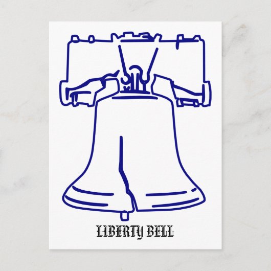Liberty Bell Briefkaart (Voorkant)