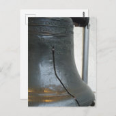 Liberty Bell Briefkaart Philadelphia Souvenir (Voorkant / Achterkant)