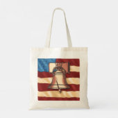 Liberty Bell canvas tas (Achterkant)