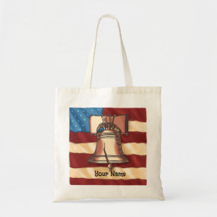 Liberty Bell canvas tas