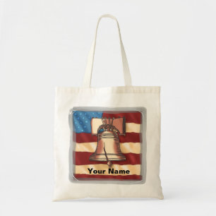 Liberty Bell canvas tas