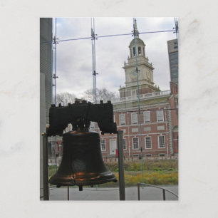 Liberty Bell en Independence Hall Briefkaart