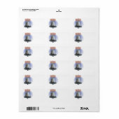 Liberty Bell Etiket (Full Sheet)