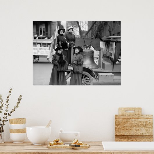 Liberty Bell for Suffrage: 1916 Poster (Keuken)