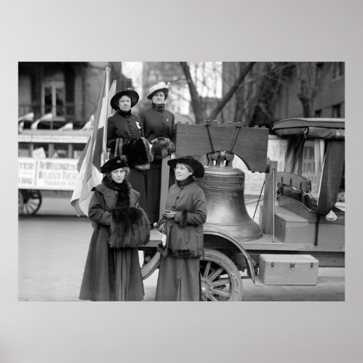 Liberty Bell for Suffrage: 1916 Poster (Voorkant)